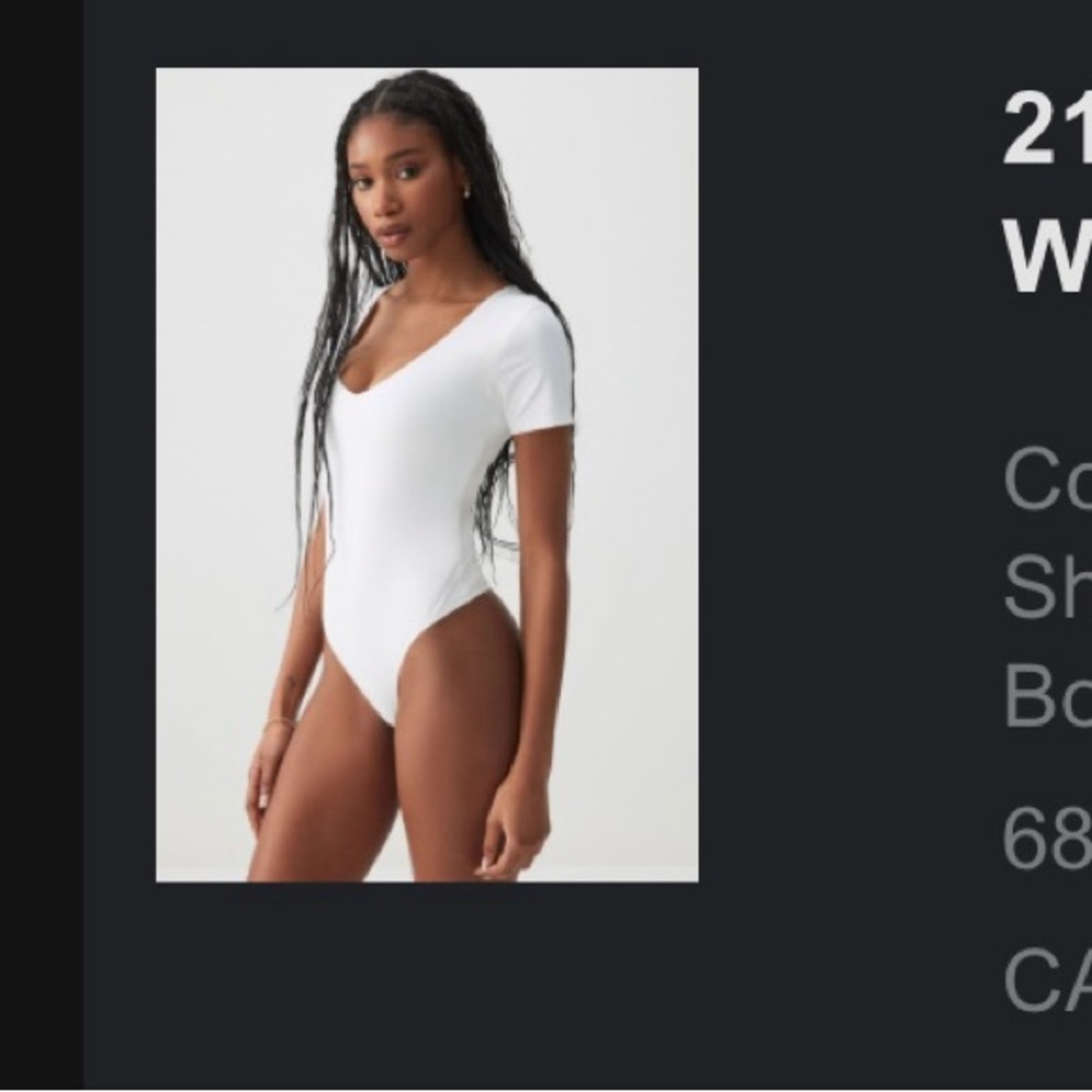 Ardene Bodysuit Set